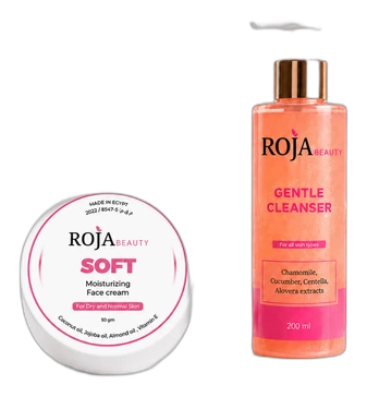 ROJA Basic Dry Skin Routine Set (Cleanse, Hydrate, Protect)