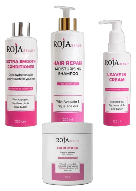 ROJA Complete 4-Step Hair Hydration & Recovery Set